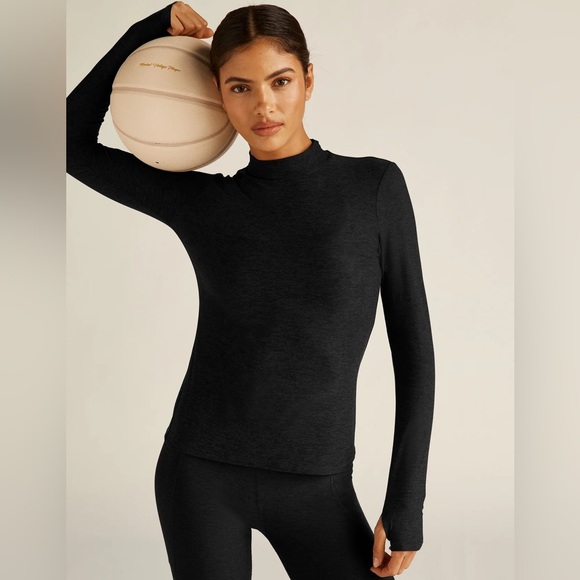 Beyond Yoga Featherweight Moving On Mockneck Pullover size XL - Picture 1 of 5